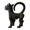 Vintage Bronze Benin Leopards Pair