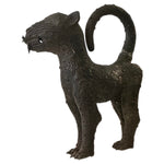 Vintage Bronze Benin Leopards Pair