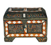 Moroccan Tooled Silverwork Box