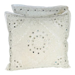 Embroidery and Mirrors Pillow