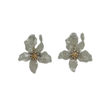 Crystal Flower Earrings