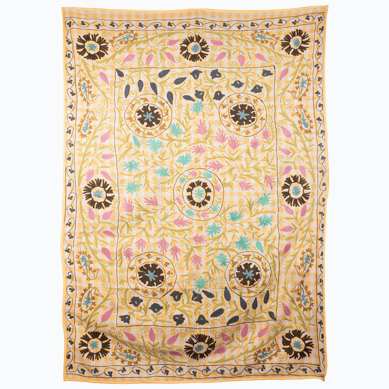 "Keep Blooming" Ralli Blanket