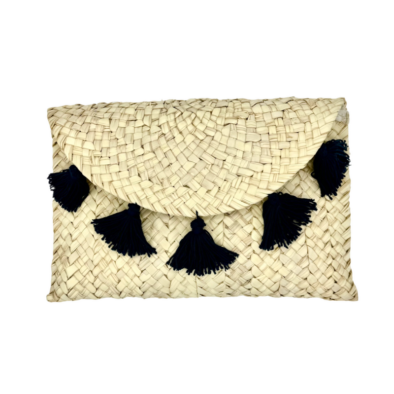 Straw Clutch Bag