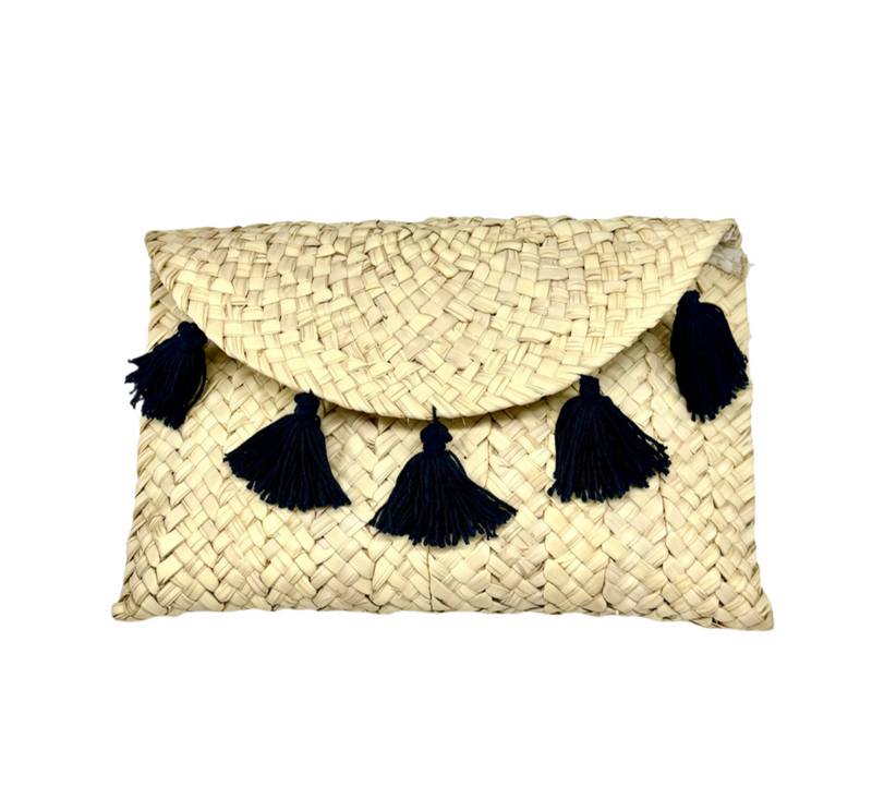 Straw Clutch Bag