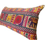 Vintage Colorful Bolster Pillow