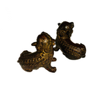 Bronze Foo Dog Pair