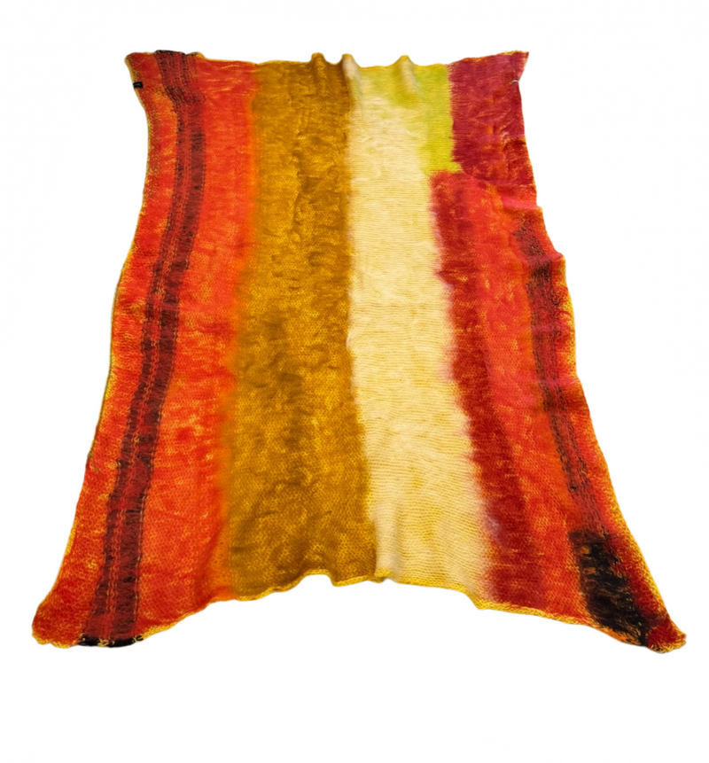 Rothko Throw Orange