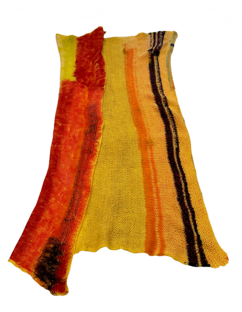 Rothko Throw Orange