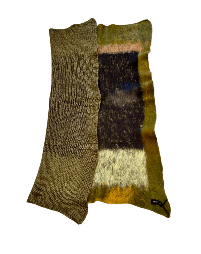 Rothko Throw Olive