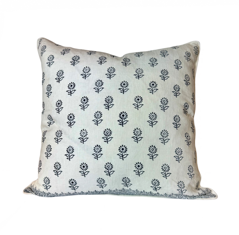 Indian Block Print Pillow