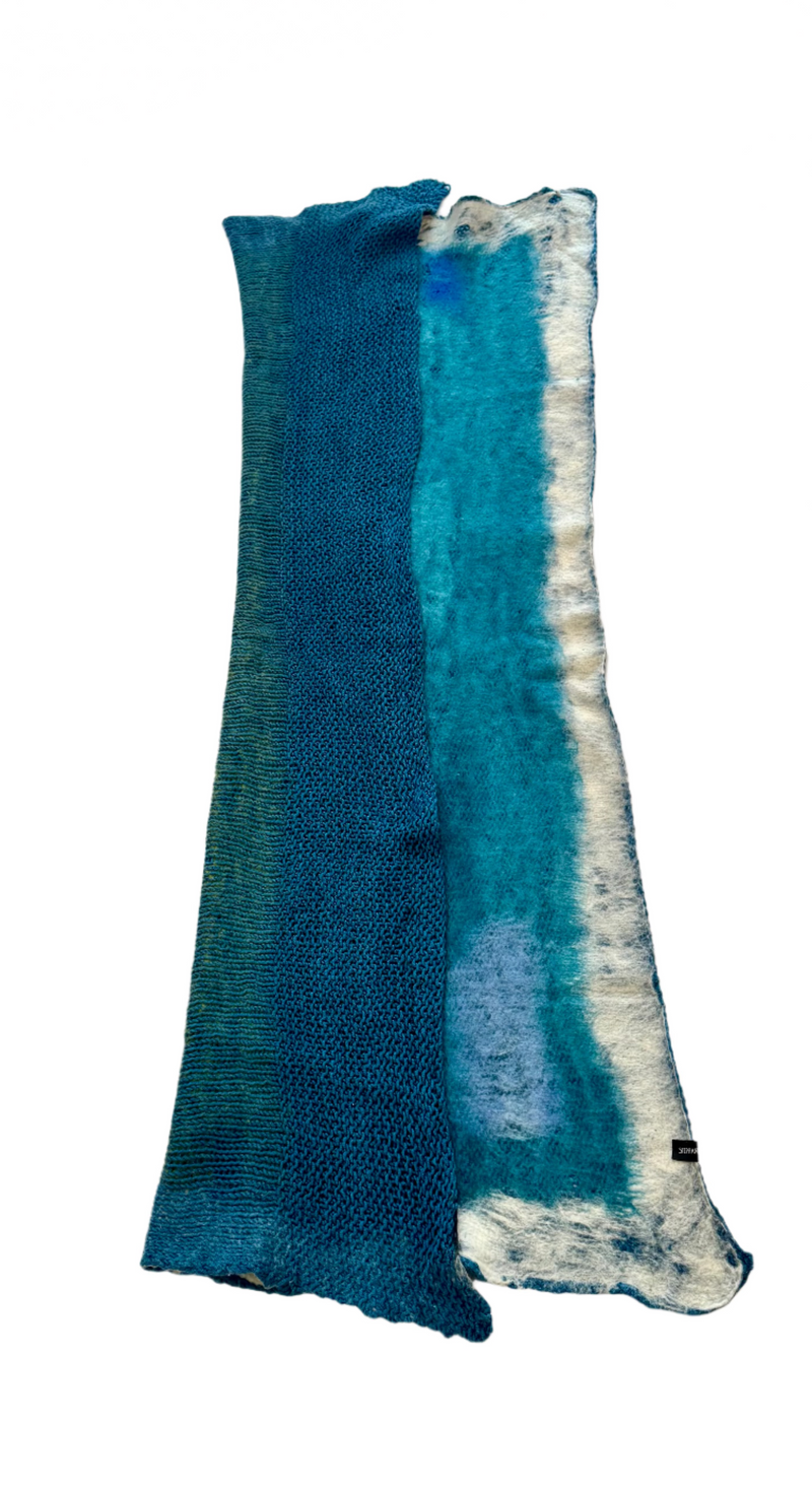 Rothko Throw Turquoise