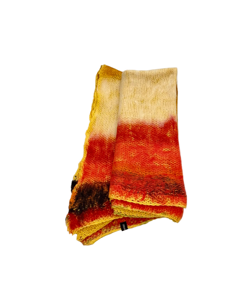 Rothko Throw Orange