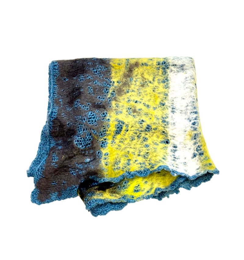 Rothko Throw Blue Green