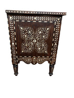 Moroccan Teakwood End Tables