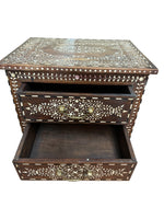 Moroccan Teakwood End Tables