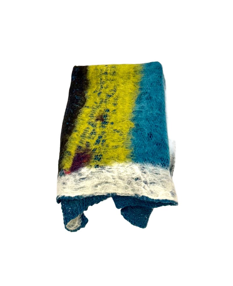Rothko Throw Turquoise
