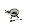 Rhino Salt Cellar with Spoon
