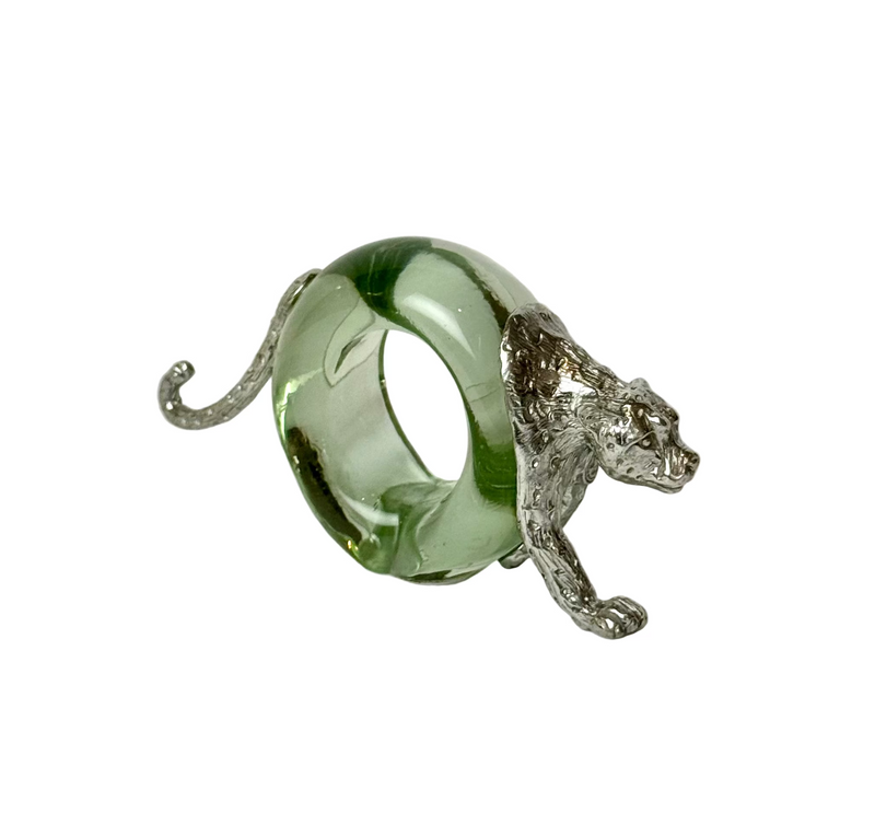 Cheetah Napkin Ring