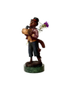 Musical Monkey Vase with Accordion