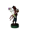 Musical Monkey Vase with Accordion