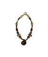 Ammonite and Red Coral Necklace