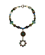 Tibetan Brass Pendant Necklace