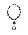 Tibetan Brass Pendant Necklace