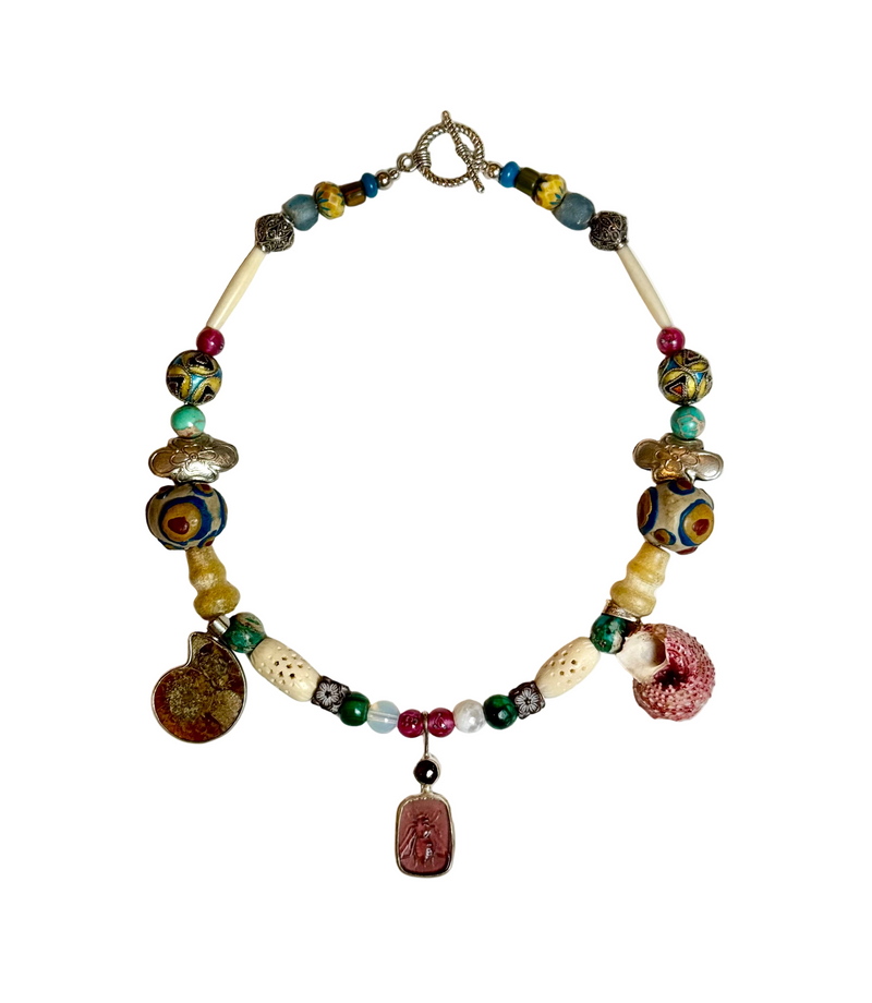 Intaglio Necklace from India