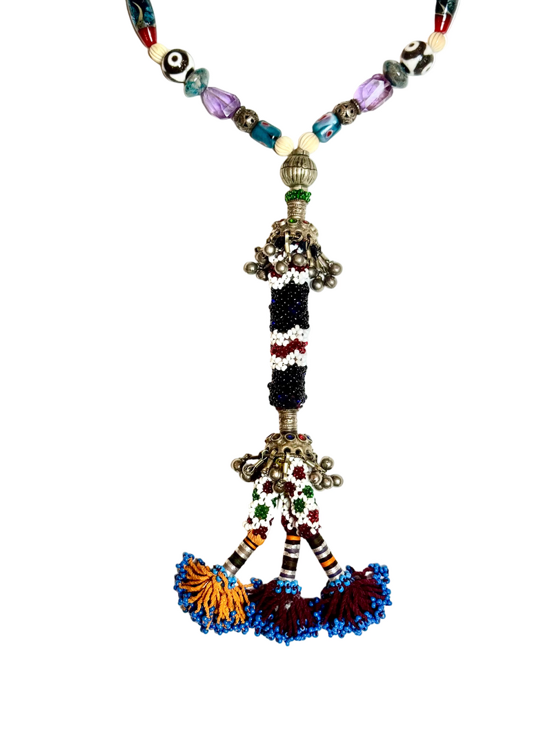 Afghani Tassel Necklace