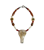 Tibetan Conch Shell Pendant Necklace