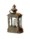 Antiqued Metal Lantern