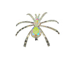 Crystal Spider Brooch