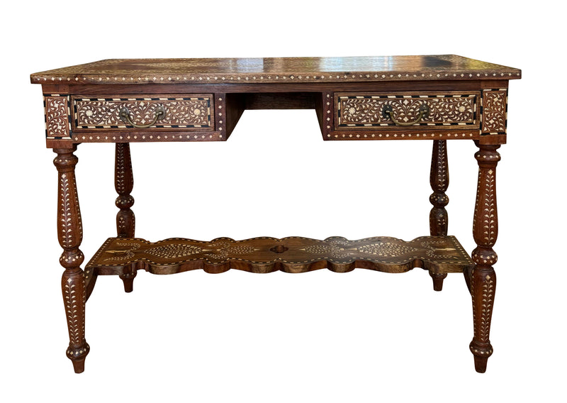 Moroccan Teakwood Desk