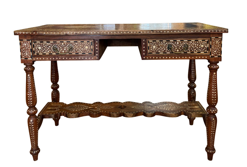 Moroccan Teakwood Desk