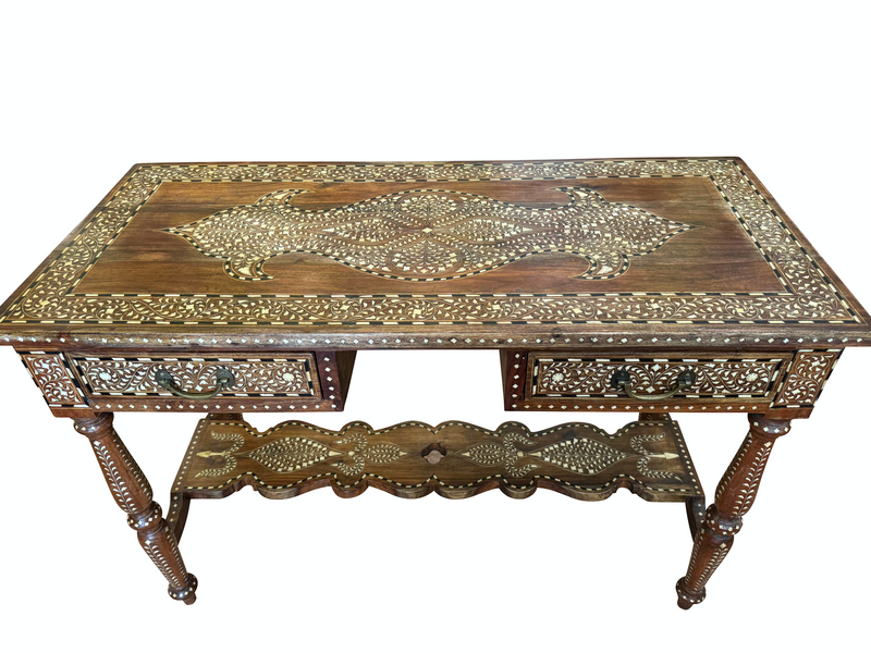 Moroccan Teakwood Desk