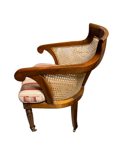 British Colonial Style Library Chair