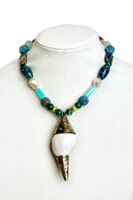 Nepalese Conch Shell Necklace