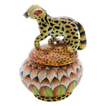 Gent Cat Jewelry Box by Love Art Ceramics