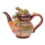 Leopard Teapot by the Love Art Ceramicc Studio