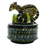 Gennet Cat Jewelry Box by Senzo Duma's Ceramic Arts