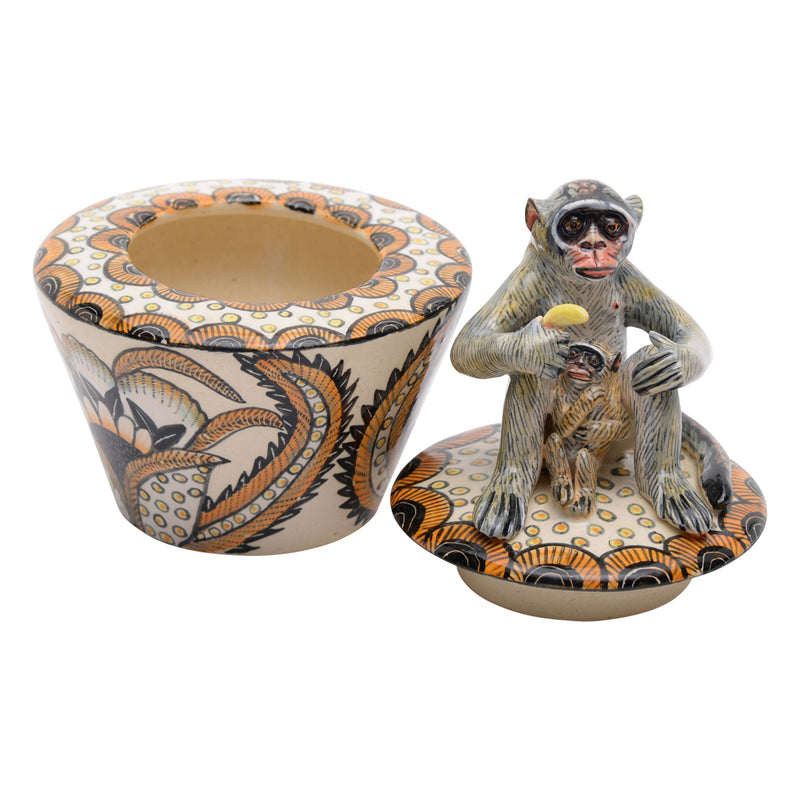 Ardmore Ceramics Monkey Jewel Box