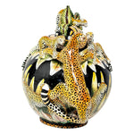 Leopard Teapot by the Wiseman Ceramic Studio