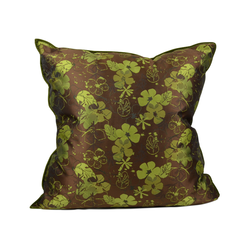 Silk Leaf Pillow