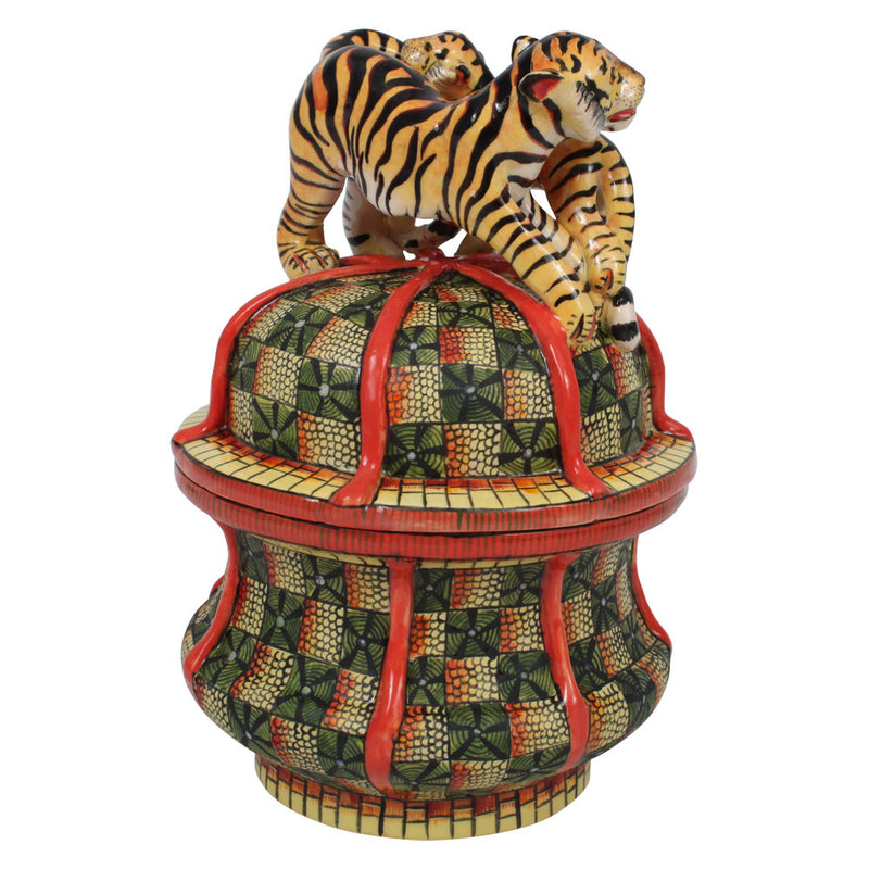 Ardmore Ceramic Tiger Box
