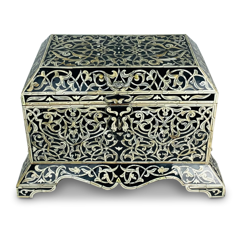 Moroccan Floral and Vine Chest Box