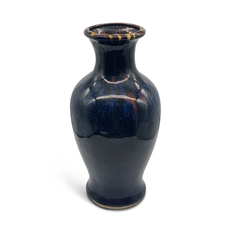 Yuanware Vase with Speckled Glaze