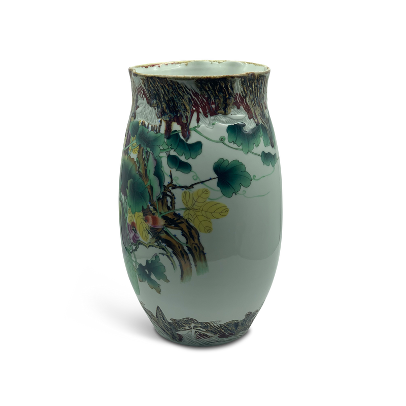 Flora and Fauna Vase