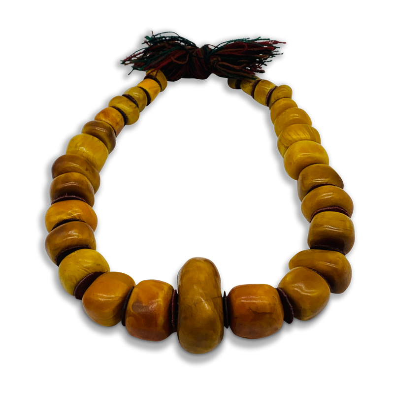 Vintage Moroccan Amber Neck Beads