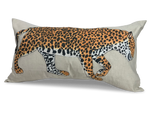 Leopard Pillow Handpainted