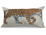 Leopard Pillow Handpainted